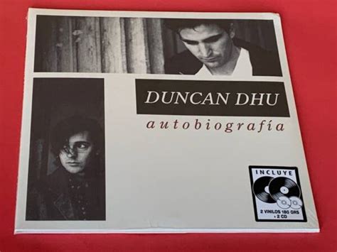 duncan dhu autobiografia 2 lp 2 cd tienda de discos y vinilos online discos deluxe
