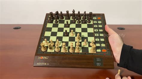 Novag Mentor 16 Electronic Chess Computer From 1989 Gadgetify Youtube