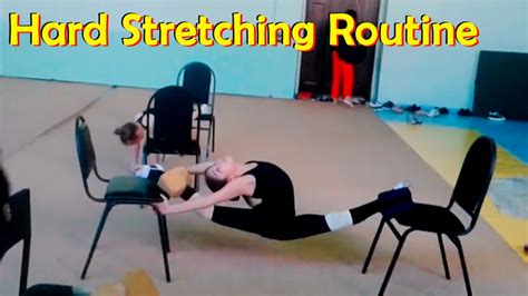 Contortion And Flexibility Hard Stretching Routine For Oversplits In Gymnastics Youtube