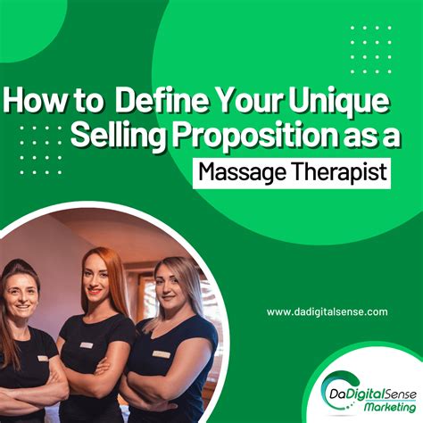 massage therapy marketing how to define your unique selling proposition and stand out in a