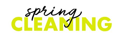 Spring Cleaning Banner Png Hd Png Mart
