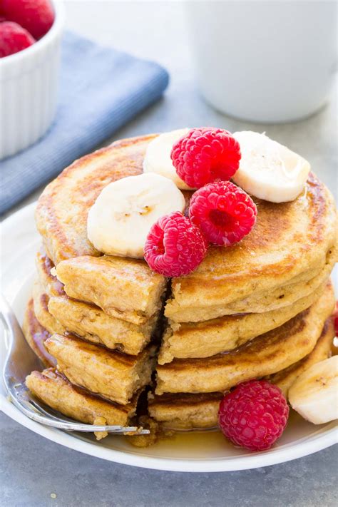 Healthy Pancakes The Best Easy Healthy Pancake Recipe