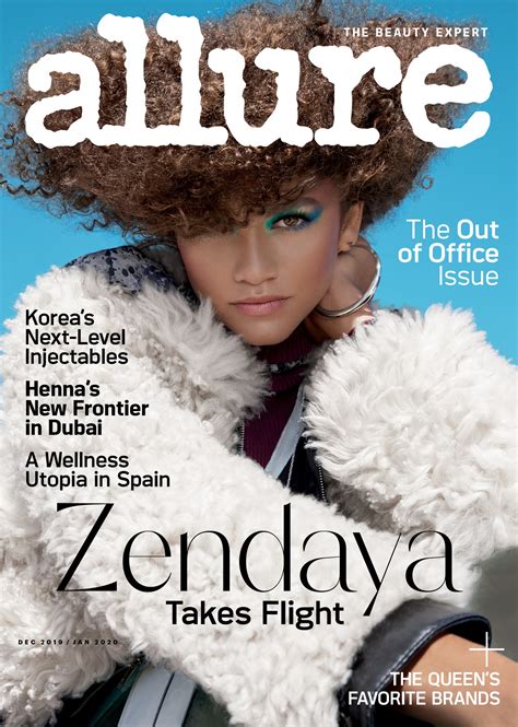 Zendaya Goes Retro Chic On The Cover Of Allure Magazine's Latest Issue ...