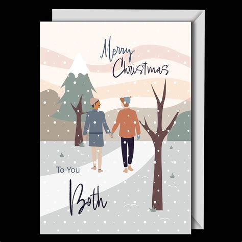 Personalised Cards And Ts Online Christmas Card Snowy Christmas To