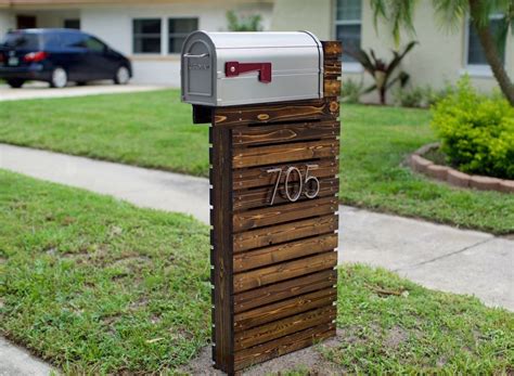 15+ Cool Mailbox Post Ideas | Unique & Creative Mailboxes - NRB