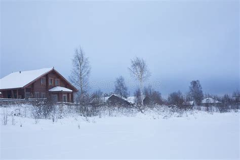 Winter Countryside Snowy Stock Photo Image Of Scenery 136494184