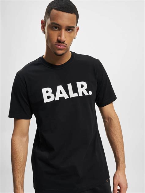 Balr Overwear T Shirt Brand Straight In Black 960186