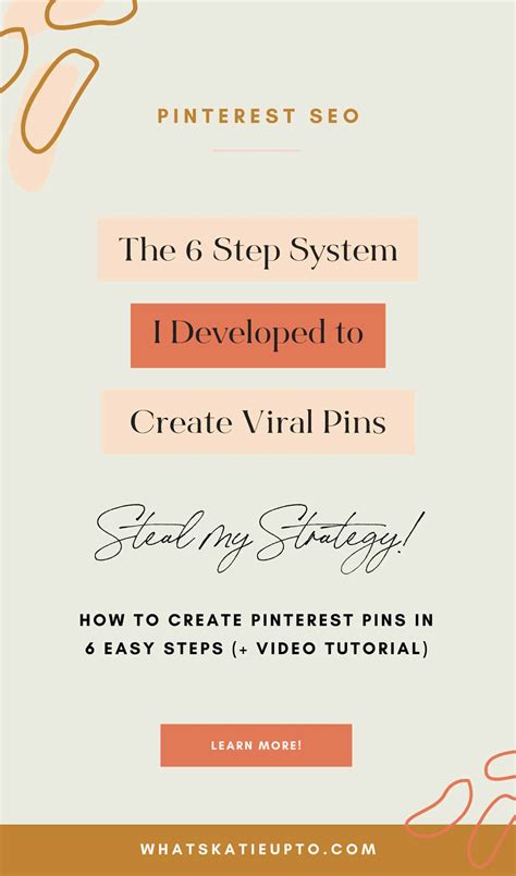 How To Create Pinterest Pins In 6 Easy Steps Video Tutorial