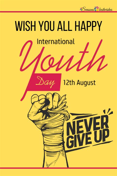 Pin On International Youth Day Celebration