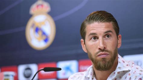 Real Madrid Captain Sergio Ramos Addressed The Media From Valdebebas In