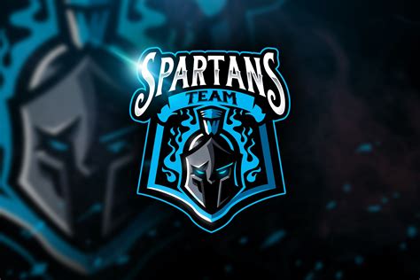 Spartans Team - Mascot & Esport Logo ~ Logo Templates ~ Creative Market