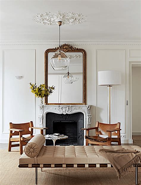 Parisian Fireplace Fireplace Mantel Decor French Interior Design