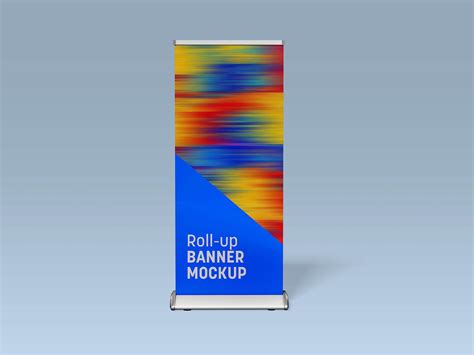 Roll Up Banner Stand Mockup Set Free Psd Templates