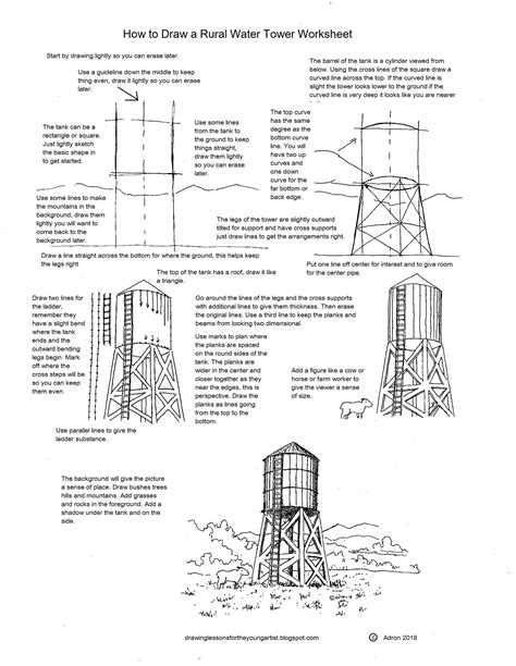Https://tommynaija.com/draw/how To Draw A Water Tower
