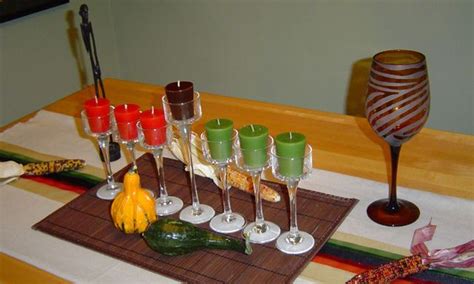 A huge part of the kwanzaa celebration is the kinara. 6 Steps to Make a DIY Floral Centerpiece | Diy kwanzaa ...