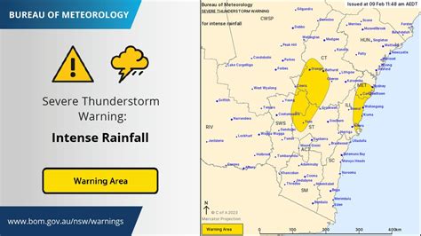 Bureau Of Meteorology New South Wales On Twitter ⚠️⛈️severe