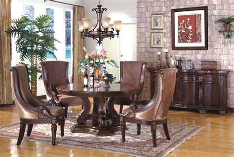 The New Carlton Formal Round Dining Room Collection