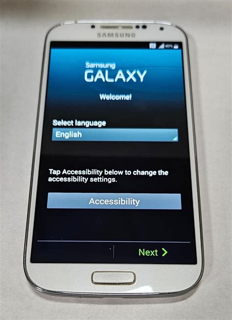 Samsung Galaxy S4 Sgh M919 16 Gb White T Mobile Unlocked