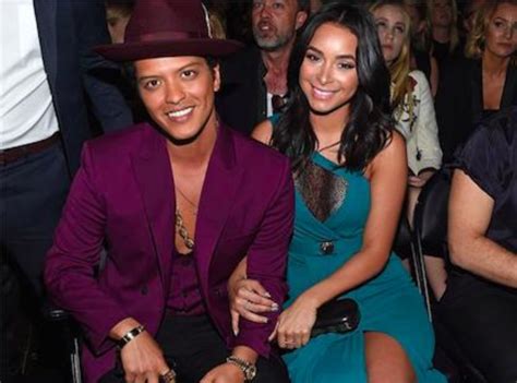 Bruno Mars Brought Girlfriend Jessica Caban As His Date All The