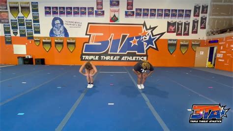 Triple Threat Athletics Tryout Dance 2023 Ages 8 And Under Youtube