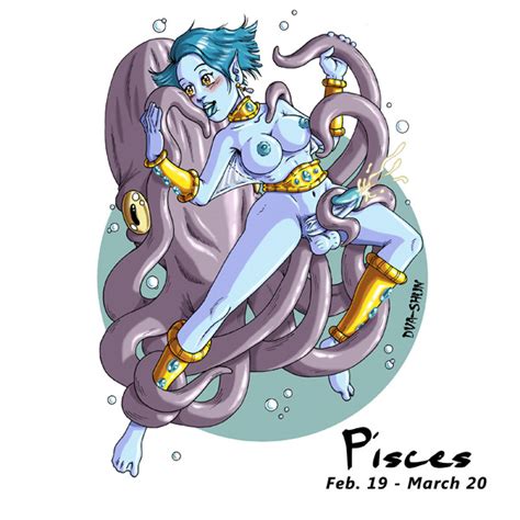 Zodiac Pisces By Dva Shun Hentai Foundry