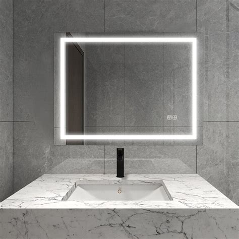 Modern Frameless Bathroom Mirrors Semis Online
