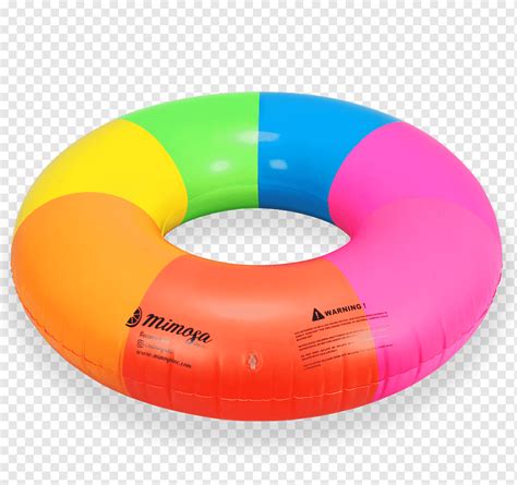 Multicolored Swim Ring Circle Diameter Swimming Pool Swim Ring Inflatable Armbands Pool Beach