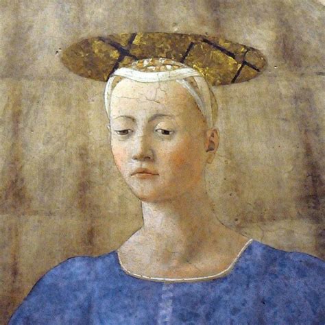 Piero Della Francesca La Madonna Del Parto 1460 Lart Du Portrait