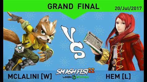 Smash Fest 22 Grand Final McLalini W Vs HEM L YouTube