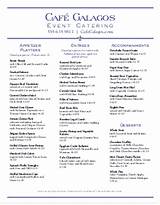 Wedding Catering Menu Packages Pictures