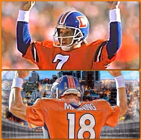 Elway Won Super Bowl 15yrs Ago Manning To Win Super Bowl This Year