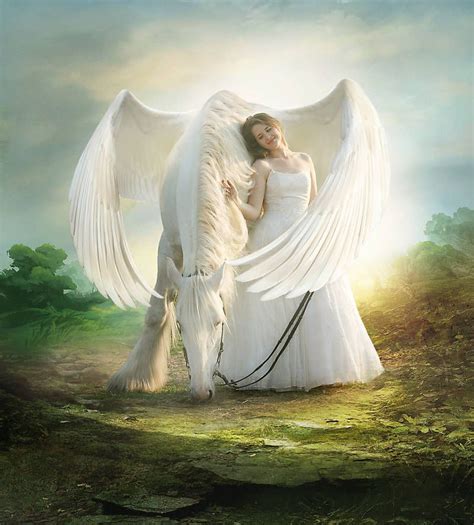 Pegasus By Elenadudina On Deviantart Angel Pictures Fantasy
