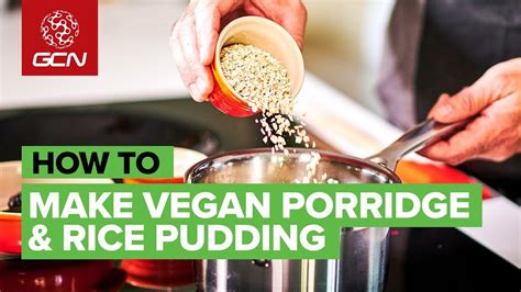 This diet, which involves obtaining most of your daily calories from fat and protein instead of carbs, ca. Pre Ride Nutrition: Vegan Porridge & Rice Pudding Anyone ...