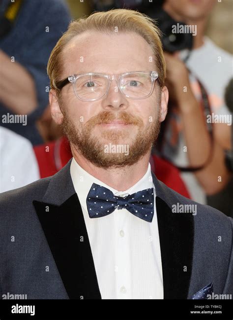 British Actor Simon Pegg Attends The Gq Men Of The Year Awards At