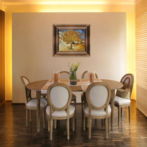 This terra cotta hue has been everywhere, and it's going to continue to be popular.. Oil Paintings for Dining Rooms - Contemporary - Dining ...