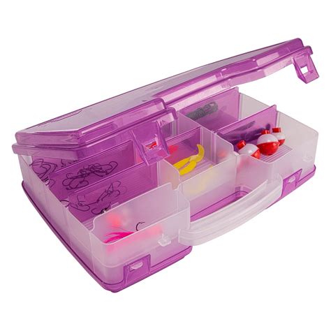 Plano Plams Let S Fish X Purple Satchel Tackle Box
