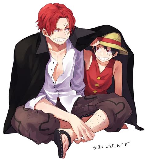 One Piece Shanks And Luffy Аниме из одной части Чиби Аниме