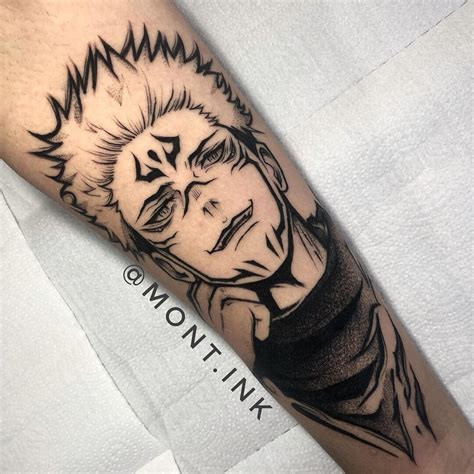 Top More Than Black Anime Tattoos Super Hot In Cdgdbentre
