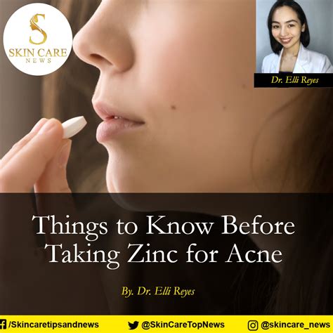Things to Know Before Taking Zinc for Acne----Skincare News