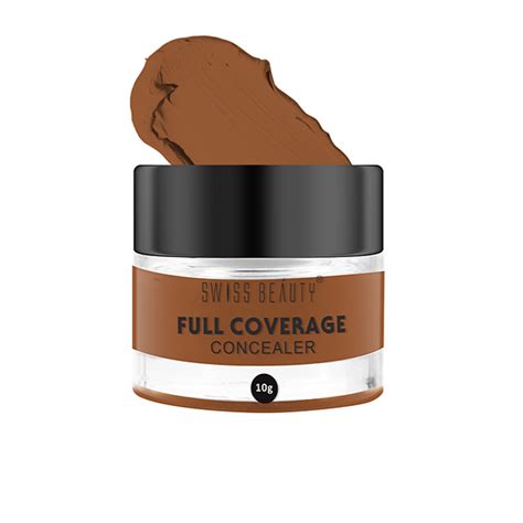 Buy Swiss Beauty Full Coverage Creamy Concealer Orange Corrector 10