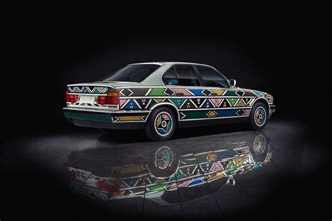 Esther Mahlangu 12th Bmw Art Car 1991 Bmw 525i 012024