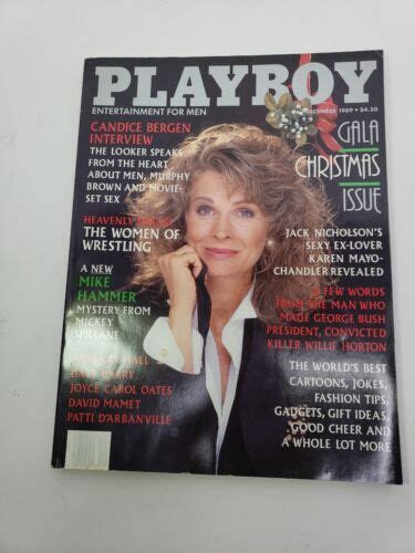 Playboy Magazine December 1989 Petra Verkaik Hot Sex Picture