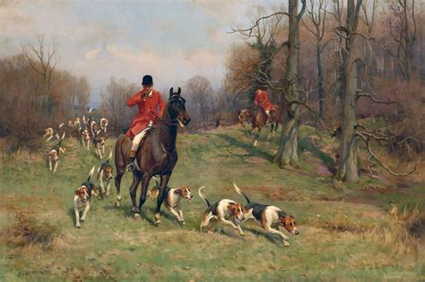 Sanderson Wells John Sanderson Huntsmen With Foxhounds Flickr