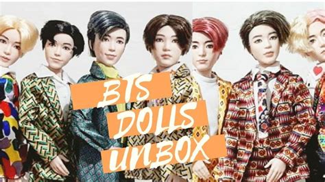 Mattel Bts Dolls Unbox Bts Celebrity Singers Mattel
