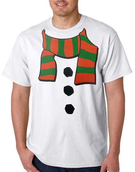 Snowman Costume Mens T Shirt Bewild
