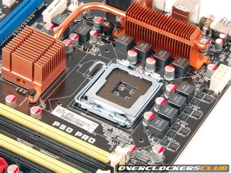 Closer Look Motherboard Asus P5q Pro Review Page 2 Overclockers Club
