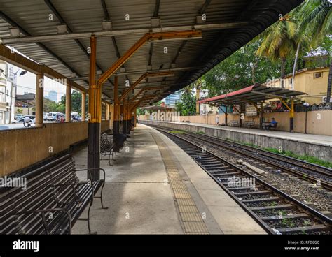 Colombo Sri Lanka Dec 12 2018 Railway Station In Colombo Sri