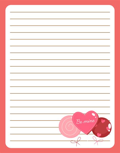 Best Images Of Printable Paper Love Letter Free Bf