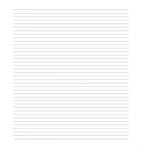 7 Ruled Lined Paper Templates Free Sample Example Format Download