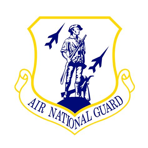Air National Guard Logo White Background